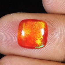 Aurora opal cabochon - aurora,
