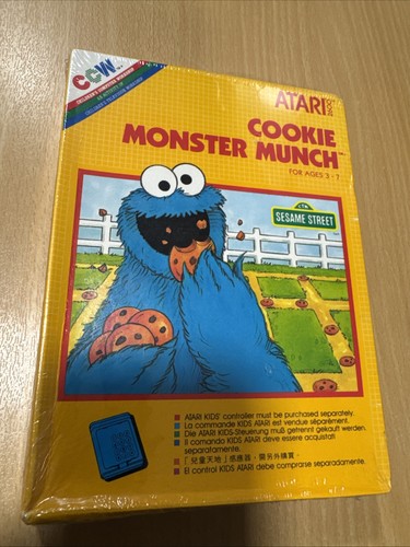 Cookie monster munch atari - monster,