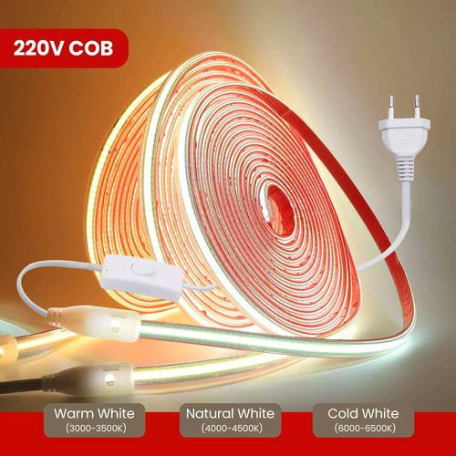 Cob led streifen stripe 230v - cob,