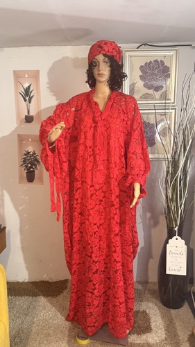 Afrikanisches damenkleid rot - damenkleid,