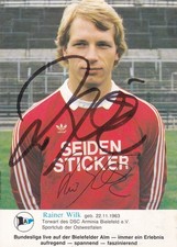 Autogramm - Rainer Wilk (Arminia Bielefeld) - 1984/1985
