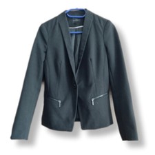 Blazerjacke Jackett Hosenanzug Business Büro Sekretärin Gothic Rockabilly Pinup