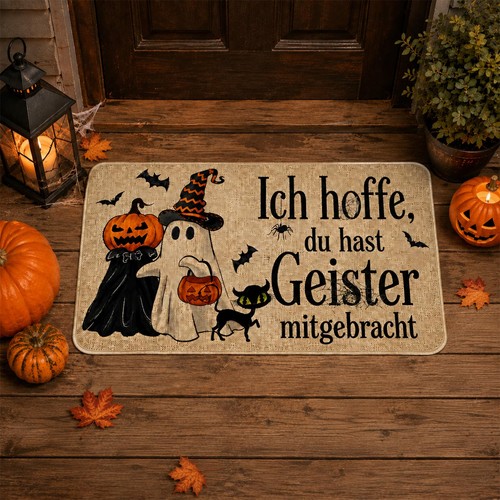 Halloween fußmatte geist - halloween,