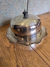 Antike versilberte Speise