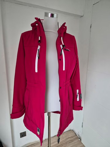 Pinkfarbene softshelljacke von - softshelljacke,