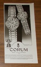 Seltene Werbung vintage CORUM