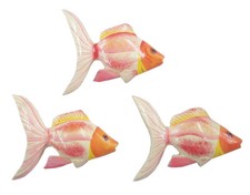 Magnet Holz - Goldfische 3er