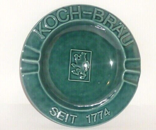 Alter werbeaschenbecher koch - werbeaschenbecher,