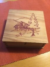 Kleine Holzkiste, Kästchen, Schwarzwaldhof