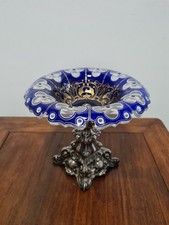 Schale Tafelaufsatz Silber biedermeier um 1860 Wien