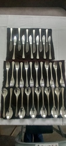 Versilbertes besteck von - versilbertes,