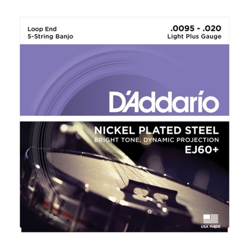 Addario banjo saiten ej60 - banjo,