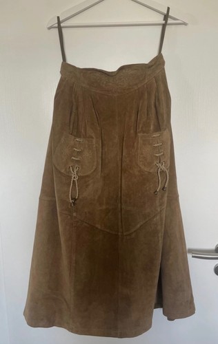 Trachten lederrock lang 38 - trachten, gr.38