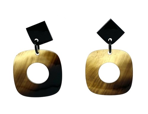 Camilieri horn ohrringe - horn,