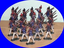 Sammlung 22 Zinnfiguren bemalt