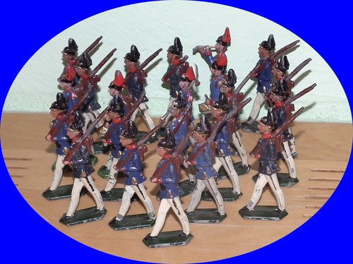 Sammlung zinnfiguren bemalt - sammlung,