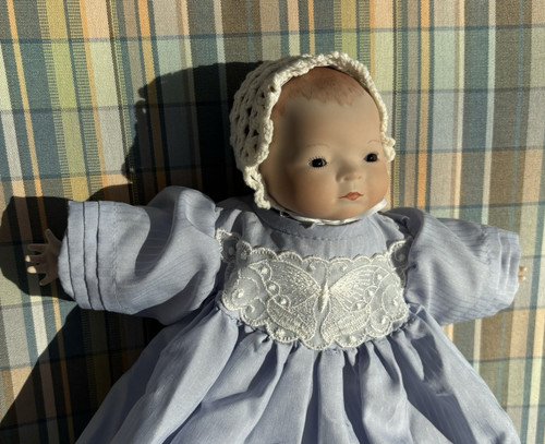 Repro porzellankopfpuppe baby - repro,
