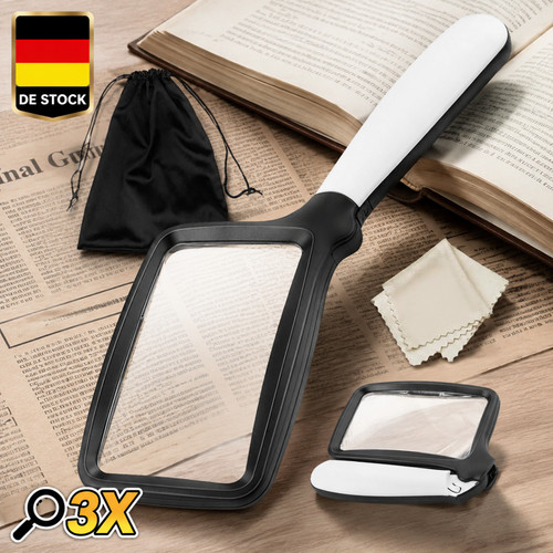 Lupe led leselupe mit - lupe, licht