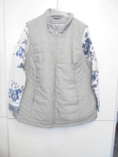 Adlermode Thea  Damen Steppweste Gr.50/52 grau Herbst/Winter