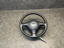 VW Golf 4 IV Lenkrad 3 Speichen Lederlenkrad #34281