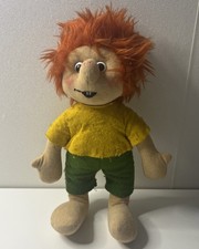 Pumuckl Retro Vintage Filz Stofftier Figur Puppe Plüsch 70er 80er ca. 30cm Retro