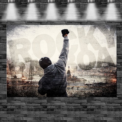 Xxl rocky balboa 160x105cm - balboa,