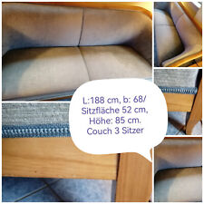 Lounge Möbel, 4-teiliges Set der Fa. Arcando, Couch 3 Sitzer, 2 Sessel und Tisch