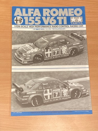 Tamiya alfa romeo 155 - 155, v6ti