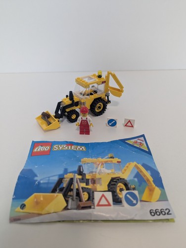 Lego 6662 backhoe komplett - 6662,