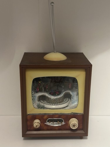 Schneekugel fernseher spieluhr - schneekugel,