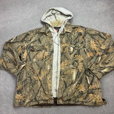 RealTree Jacke Erwachsene X Large braun Arbeitskleidung Canvas Camouflage Jagd wattiert Herren*