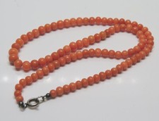Korallenkette ca. 42 cm lang