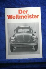 VW Käfer 1972 Prospekt (A1207) FAKSIMILE Archiv Verlag