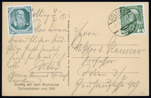 österreich golling 1912 - ak,