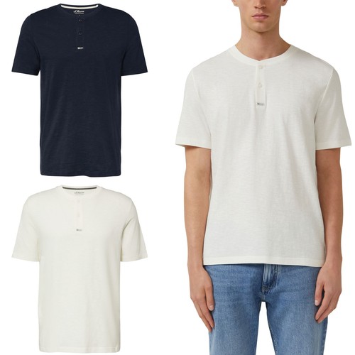 Oliver herren henley - s.oliver, t-shirt