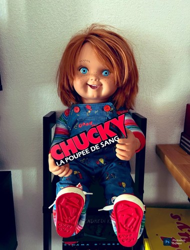 Logo deko plakette chucky die - plakette,