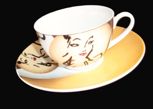 Porzellan kaffee tasse gross - porzellan, kaffee-tasse
