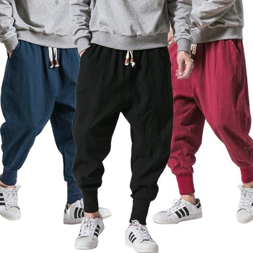 Herren jogger haremshose - jogger,