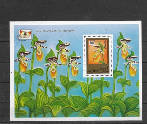 Mongolei 1997 orchideen - 1997,