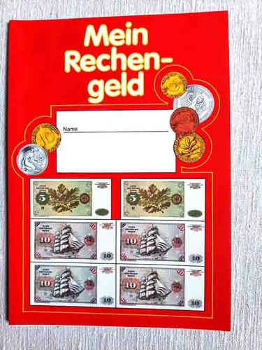 Rechengeld karton replik - dm,