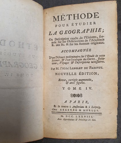 1778 methode pour - etudier, la