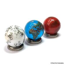 It's A Small World! Super WINZIG 15mm 0,5" Glas detaillierte Kugel Planet Marmor Set