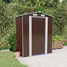 Geräteschuppen Metall Gartenhaus Schuppen Gerätehaus Garten Schrank 192x108 cm