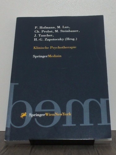 Klinische psychotherapie - klinische,