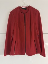 Barbara Lebek Blazer Jacke rot