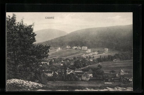 Cabarz ortsansicht vom - ortsansicht,