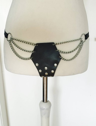 Lendenschurz leder slip - leder,