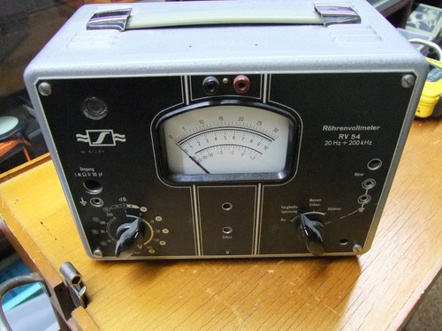 Röhrenvoltmeter sennheiser - röhrenvoltmeter,
