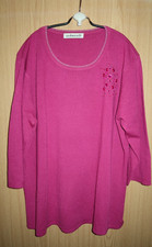 QVC  Cashmasoft-Damen Pullover-Pailletten-Gr. 52