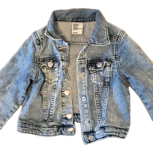 Kinder jeansjacke 110 - jeansjacke,